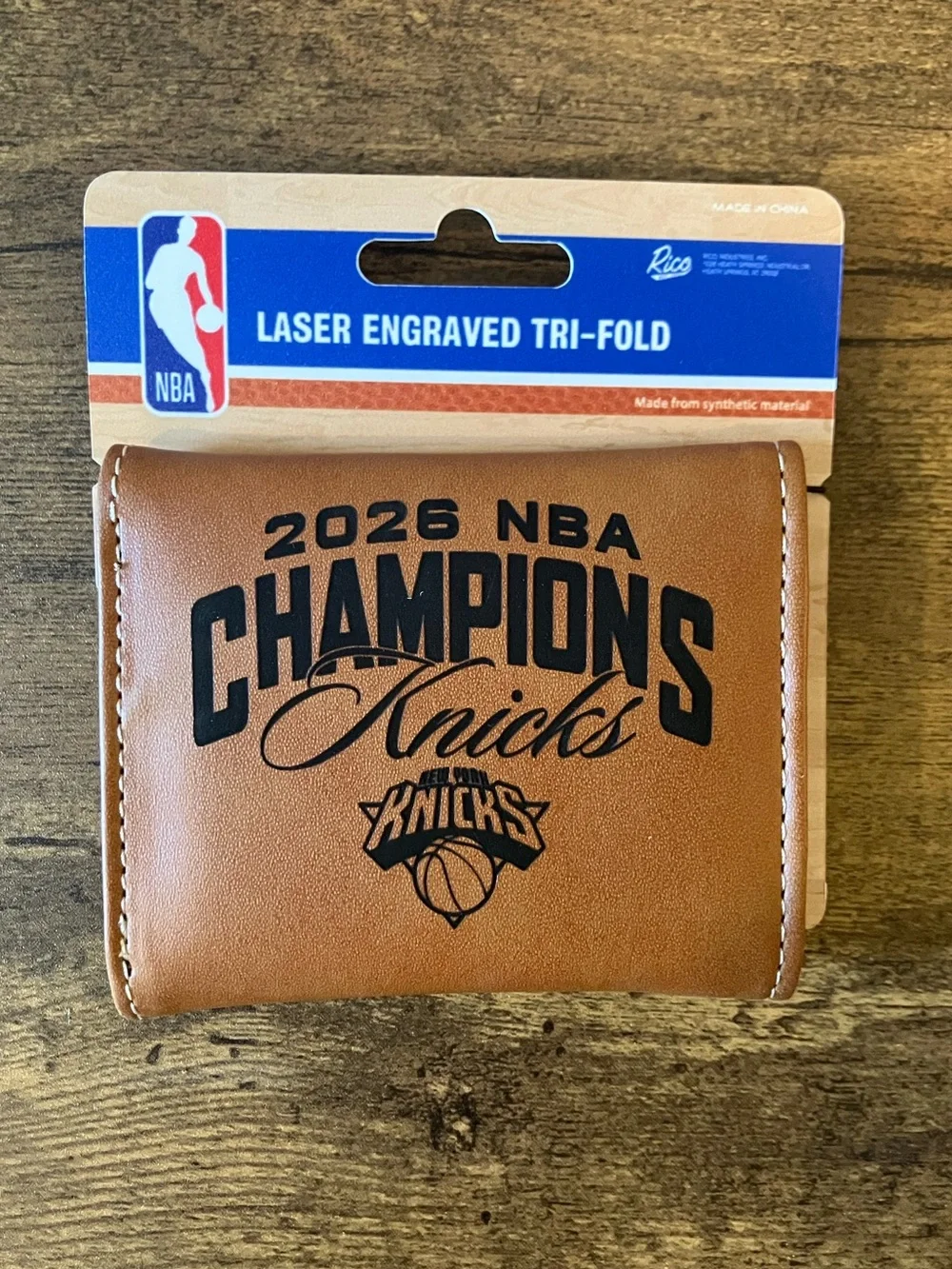 NBA wallet knicks 2026